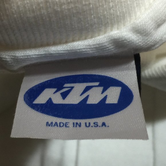 KTM Polo Shirt Medium Vintage 1989 - Picture 3 of 6
